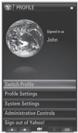 SAMSUNG PS50B650S1W - O widget Profile - 1