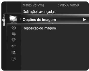 Matiz (Vd/Vm) : Vd50 / Vm50 Definições avançadas • Opções de imagem Reposição de imagem
