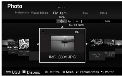 Photo Preferência Visual. básica Lin. Tem. Cor Pasta 2009 MF Apr Jun Nov Mar 01.2009 1/67 IMG_0346.JPG IMG_0346.JPG IMG_0346.JPG USB Dispos. Def.fav. Selec Ferramentas Voltar