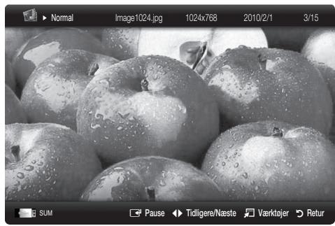 SAMSUNG UE-22C4005PW - Visning af et Foto (eller diasshow) - 1