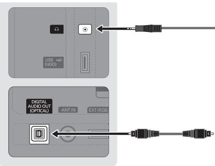 SAMSUNG UE-22C4005PW - Bruke en optisk (digital) tilkobling eller hodetelefontilmokbling - 2
