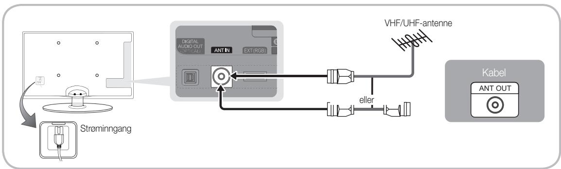 SAMSUNG UE-22C4005PW - Koble til en antennae - 3