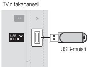 SAMSUNG UE-22C4005PW - USB-laitteen kytkeminen - 1