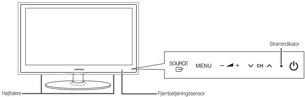 SAMSUNG UE-22C4005PW - Kontrolpanelet - 1
