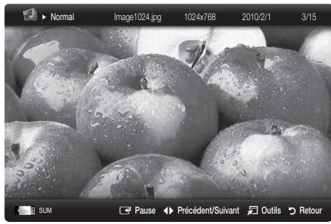 SAMSUNG UE-26C4000PW - Visualisation d'une photo (ou d'un diaporama) - 1