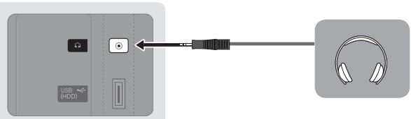 SAMSUNG UE-26C4000PW - Utilisation d'une connexion optique (numérique) ou d'une sortie casque - 2