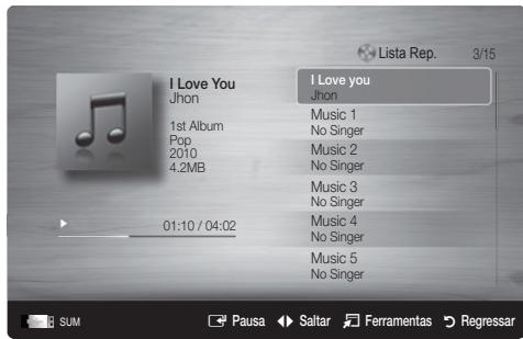 SAMSUNG UE-26C4000PW - Reproduzir música - 1