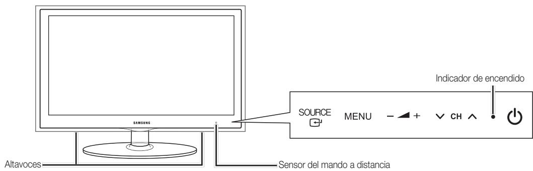 SAMSUNG UE-26C4000PW - Aspecto general del panel de control - 2