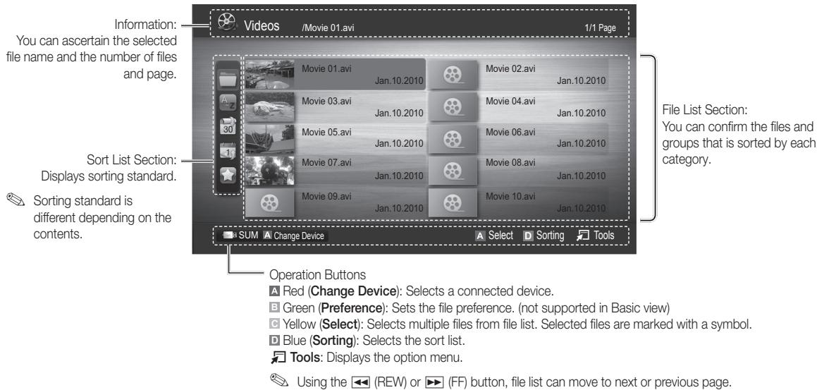 SAMSUNG UE-26C4000PW - Connecting a USB Device - 2