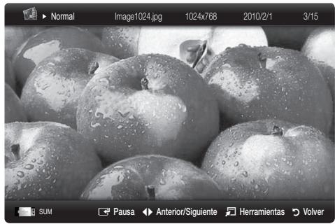 SAMSUNG UE-26C4000PW - Visualización de una Foto (o una presentación) - 3