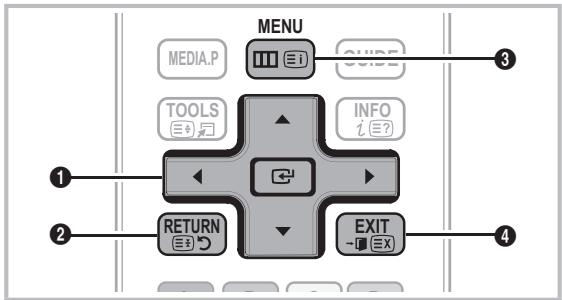 SAMSUNG UE-26C4005 - How to Navigate Menus - 1