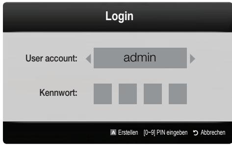 SAMSUNG UE-32C6710 - Anmeldung beim Konto - 1