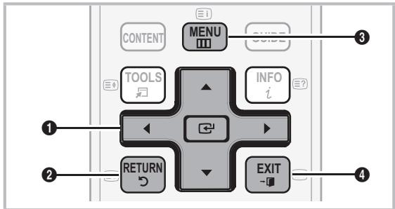 SAMSUNG UE-32C6710 - Navigieren in den Menus - 1