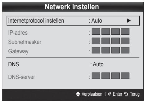 SAMSUNG UE-32C6710 - Netwerk instellen (Auto) - 2