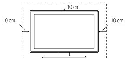 SAMSUNG UE-32C6710 - Plaatsing op een voet. - 1