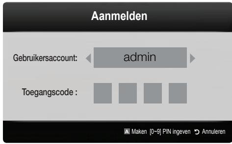 SAMSUNG UE-32C6710 - Aanmelden bij een account - 1