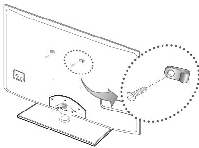 SAMSUNG UE-32C6710 - To Avoid the TV from Falling - 1