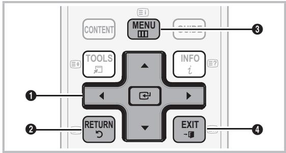 SAMSUNG UE-32C6710 - How to Navigate Menus - 1