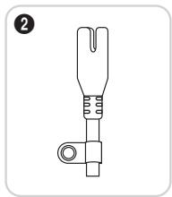 SAMSUNG UE-32C6710 - Assemblage du cordon d'alimentation - 2