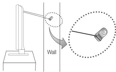 SAMSUNG UE-32C6710 - To Avoid the TV from Falling - 2