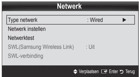SAMSUNG UE-32C6710 - Netwerk instellen (Auto) - 1