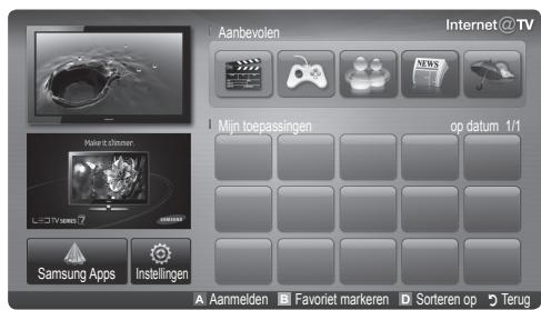SAMSUNG UE-32C6710 - Aande slag met Internet@TV - 2