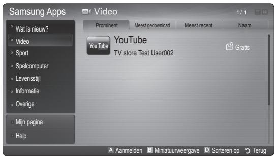 SAMSUNG UE-32C6710 - Samsung Apps - 1