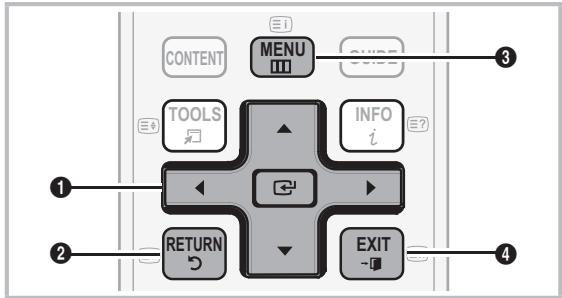 SAMSUNG UE-37C6740SS - How to Navigate Menus - 1