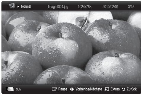 SAMSUNG UE-37C6740SS - Anzeigen eines Fotos (oder einer Diashow) - 1