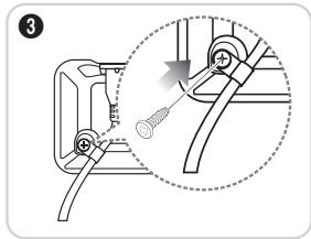 Technical diagram showing mechanical assembly with labeled components and a magnified detail view
