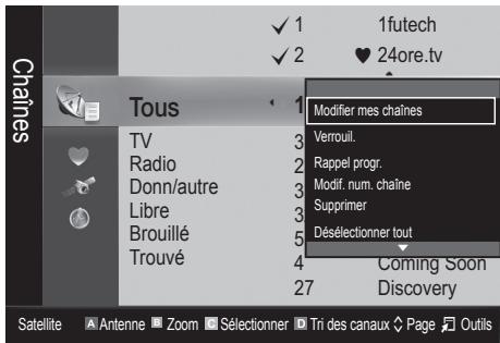SAMSUNG UE-37C6800US - (dans Gestion chaînes) - 1