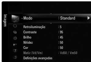 SAMSUNG UE-40B8000XW - ☐ Como utilizar os OSD (On Screen Display - Visualização no ecrã) - 2
