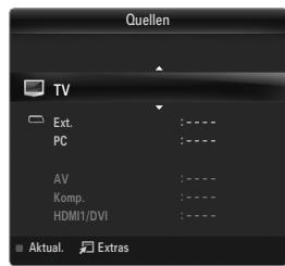 SAMSUNG UE-40B8000XW - TV / Ext. / AV / Komp. / PC / HDMI1/DVI / HDMI2 / HDMI3 / HDMI4 / USB1 / USB2 - 1
