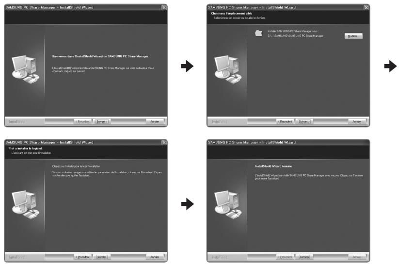 SAMSUNG UE-40B8000XW - Installation de l'application - 1