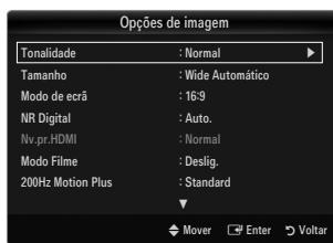 SAMSUNG UE-40B8000XW - Tonalidade → CoresFr / Normal / C. quentes1 / C. quentes2 / C. quentes3 - 1