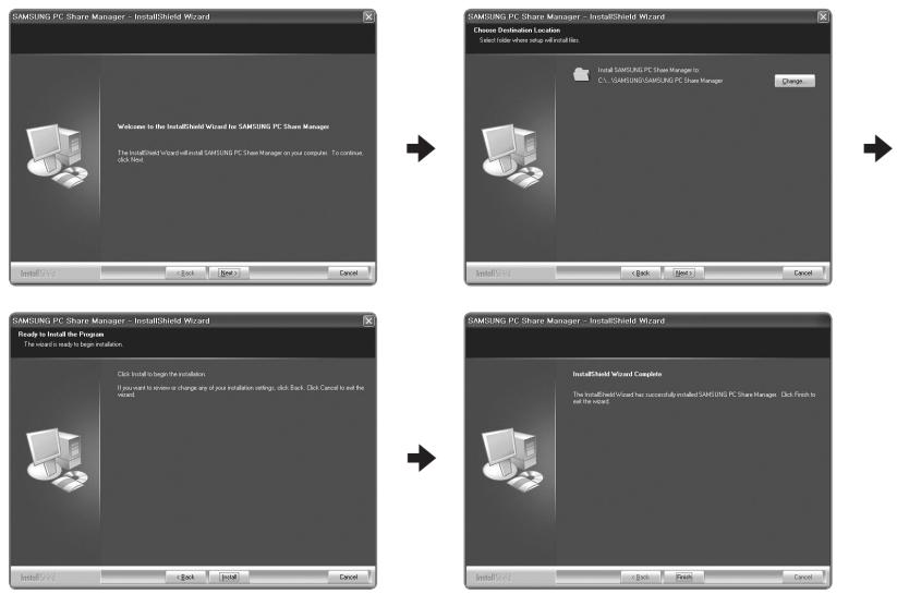 SAMSUNG UE-40B8000XW - Install the application - 1