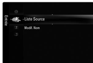 SAMSUNG UE-40B8000XW - □ Liste Source - 1