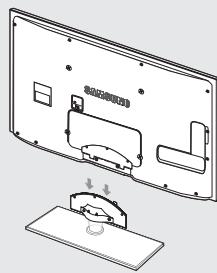 SAMSUNG UE-40B8000XW - Installing the Stand - 4