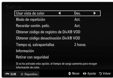 SAMSUNG UE-40B8000XW - Continuación de la reproducción de una película (reanudar reproducción) - 2