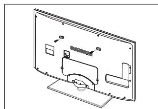 SAMSUNG UE-40B8000XW - Para impedir que el televisor se caiga: - 2