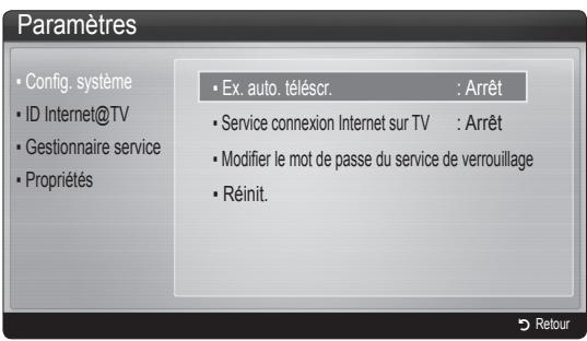 SAMSUNG UE-40C6800 - Paramètres - 1