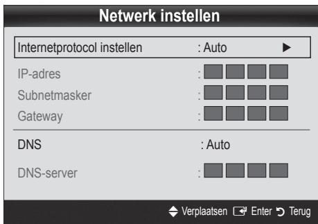 SAMSUNG UE-40C6800 - Network instellen (Auto) - 2
