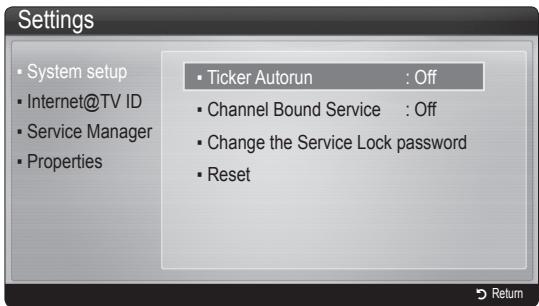 SAMSUNG UE-40C6800 - Settings - 1