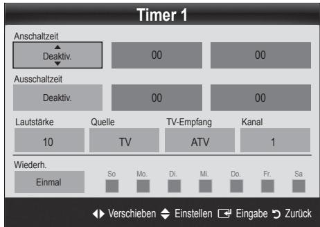 SAMSUNG UE-40C6800 - Verwendendes Sleep-Timers - 1