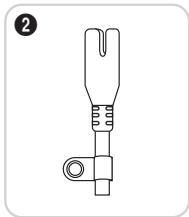 SAMSUNG UE-40C6800 - Assemblage du cordon d'alimentation - 2