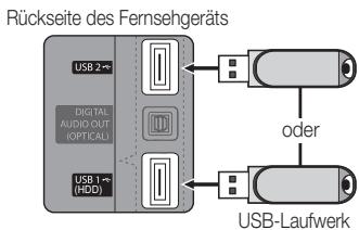 SAMSUNG UE-40C6800 - Anschlieben eines USB-Geräts - 1
