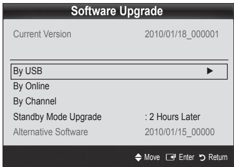 SAMSUNG UE-40C6800 - Software Upgrade - 1