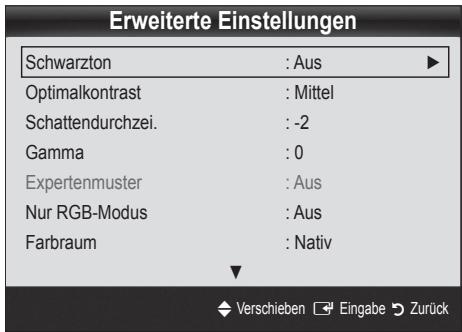 SAMSUNG UE-40C6800 - Erweiterte Einstellungen - 2