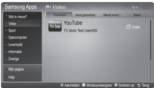 SAMSUNG UE-40C6800 - Samsung Apps - 1