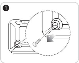 SAMSUNG UE-40C6800 - Assemblage du cordon d'alimentation - 1